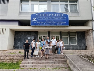Bölüm öğretim üyelerimizden Prof. Dr. Havva ÖZIŞIK, Prof. Dr. Engin ATEŞER ve Prof. Dr. Hacı ÖZIŞIK, Kuzey Makedonya Ohrid Teknoloji Üniversitesi’ni Ziyaret Etti